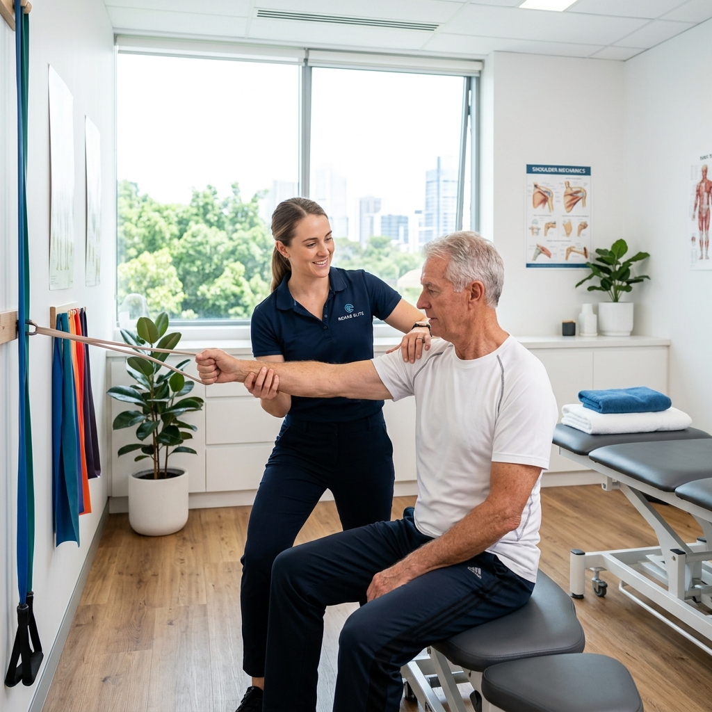 Physiotherapy session